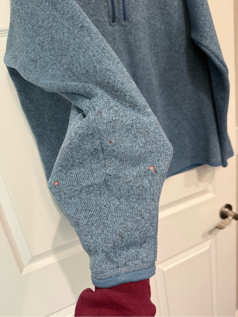 Patagonia Better Sweater 1/4-zip fleece long sleeve mens XL pullover - Picture 4 of 5